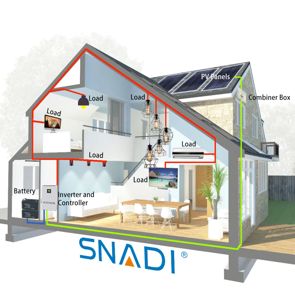 Solar Power Inverter Pure Sine Wave 3kw off Grid System Home