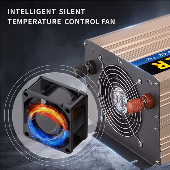 Inversor de CC a CA de onda sinusoidal pura de alta frecuencia 6000W